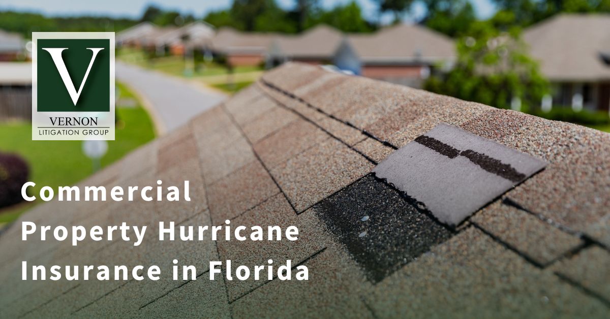 Damaged roof on house