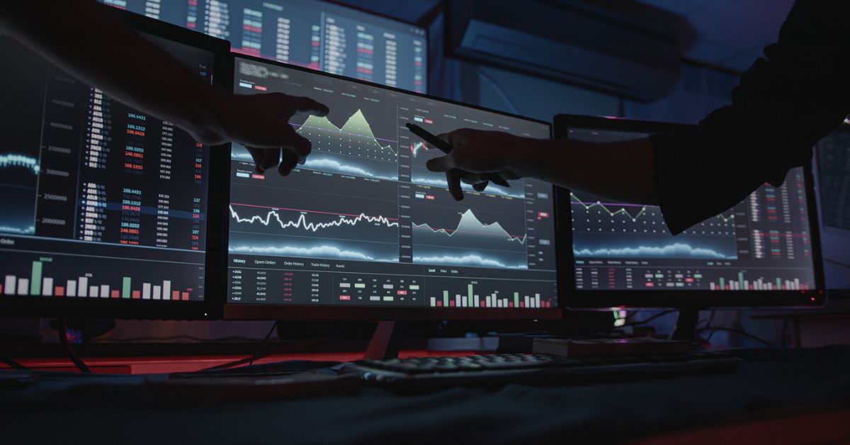 business people checking unauthorized trading