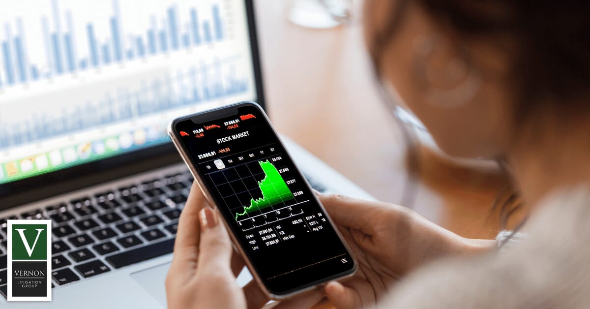 investor looking at numbers