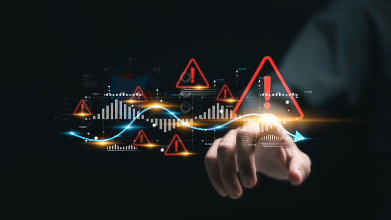 hand tracing investment warning signs