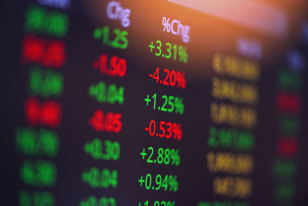 stocks on the exchange