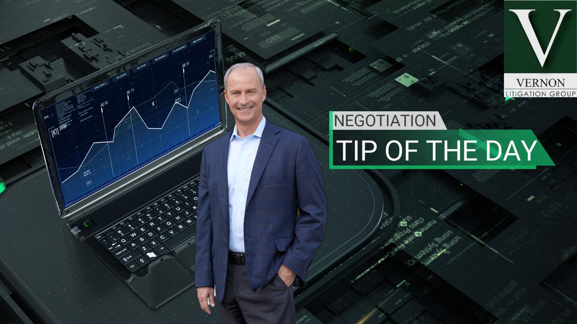 Negotiation Tip of the Day Naples Lawyer
